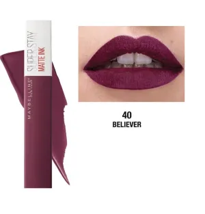 Maybelline Super Stay Matte Ink Lipstick 40 Believer