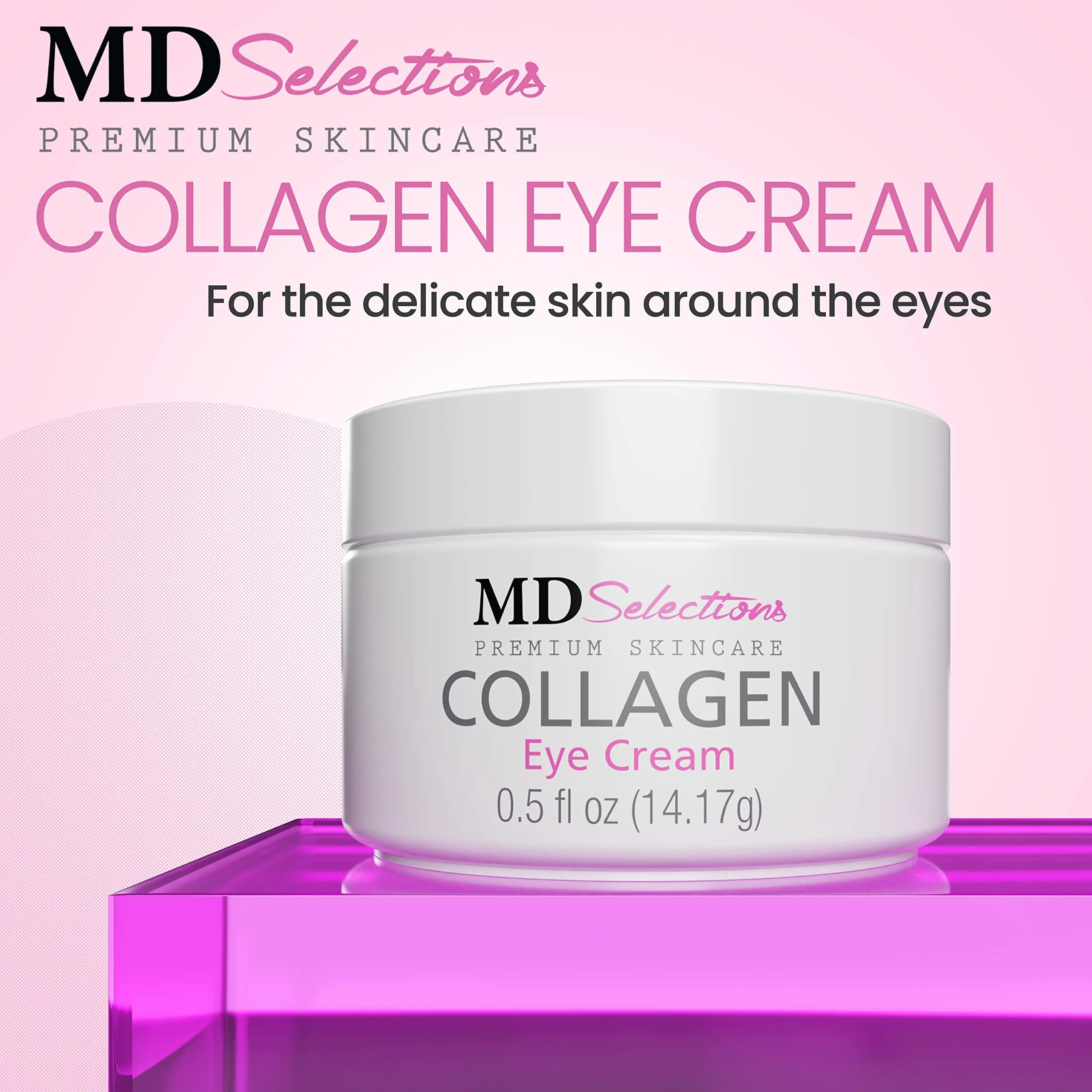 MD Selections Collagen Eye Cream, 2-Pack