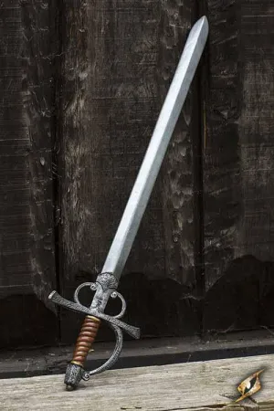 Medieval Knight LARP Rapier Sword - 34in