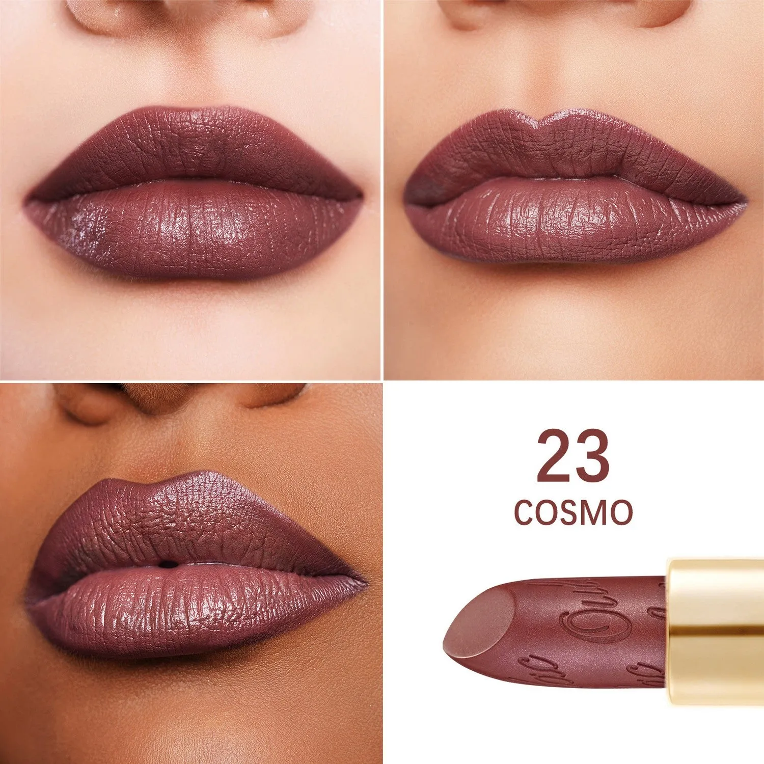 Metallic Shine Lipstick | D23 Cosmo