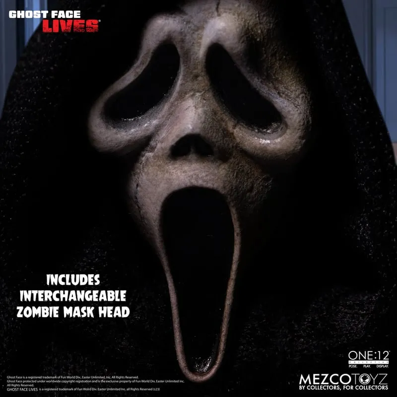 MEZCO One:12 Collective Ghost Face Action Figure