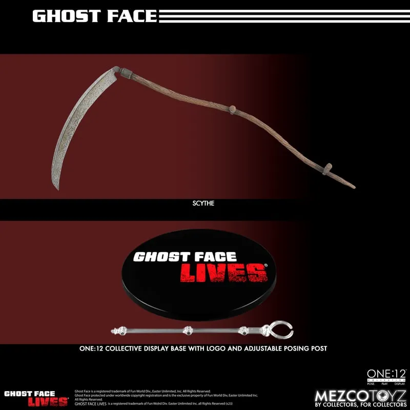 MEZCO One:12 Collective Ghost Face Action Figure