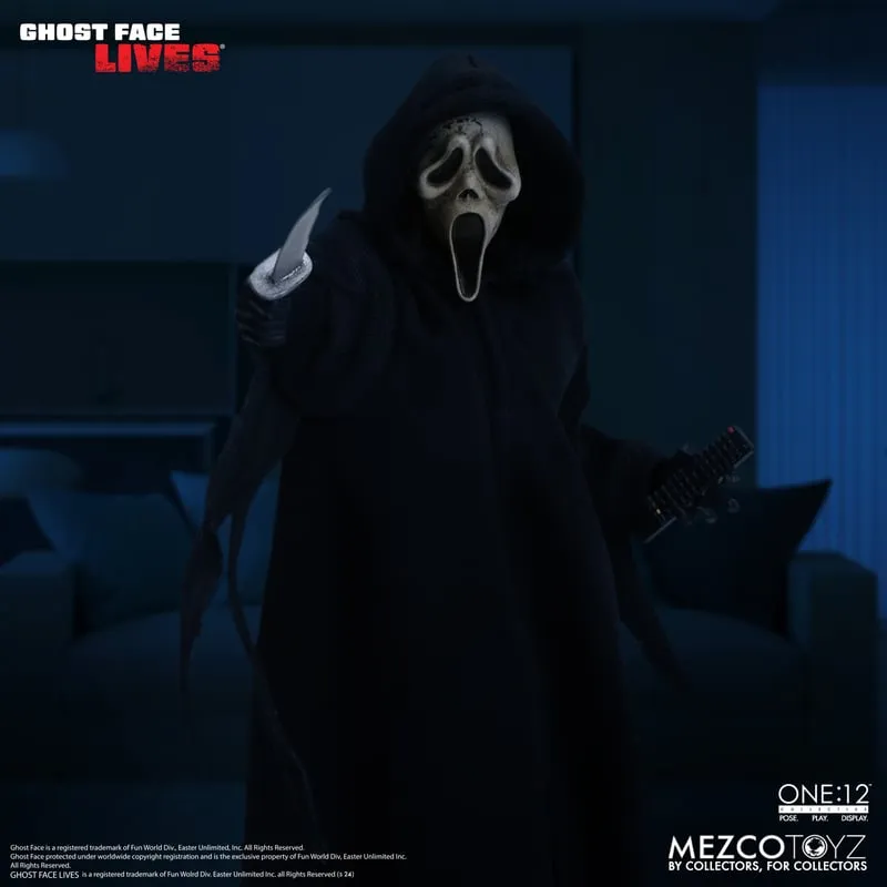 MEZCO One:12 Collective Ghost Face Action Figure