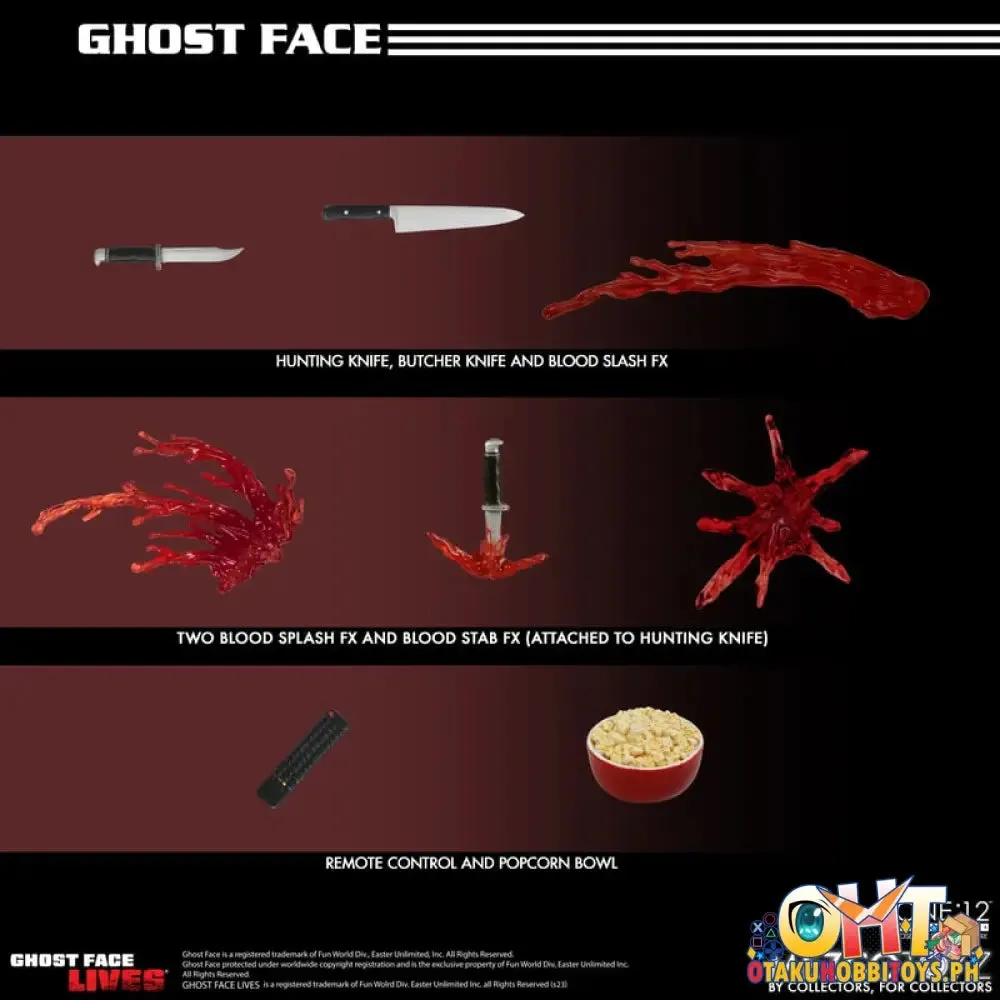 Mezco One:12 Collective Ghost Face