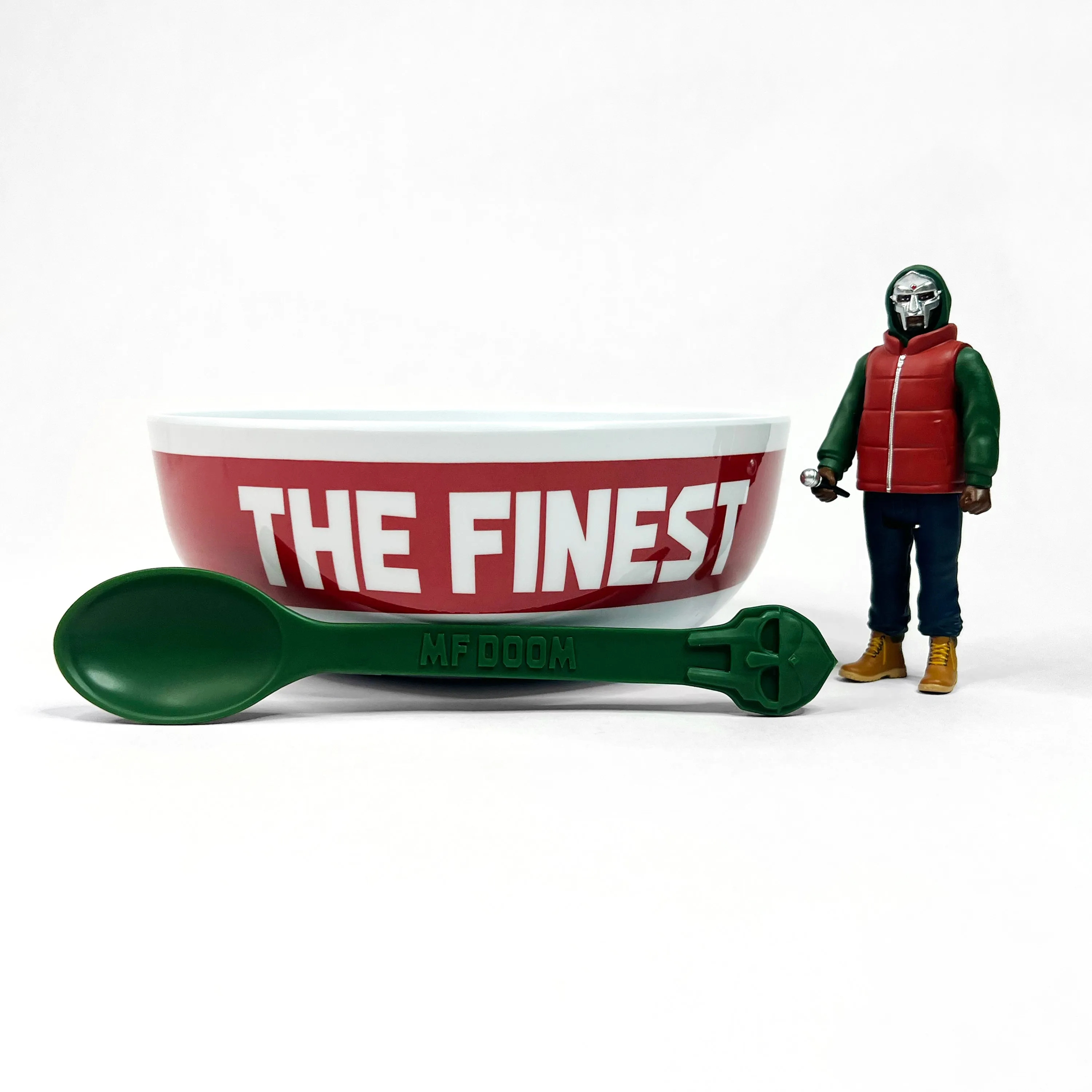 MF DOOM X SUPER7 - MM..FOOD REACTION FIGURE & CEREAL BOWL SET
