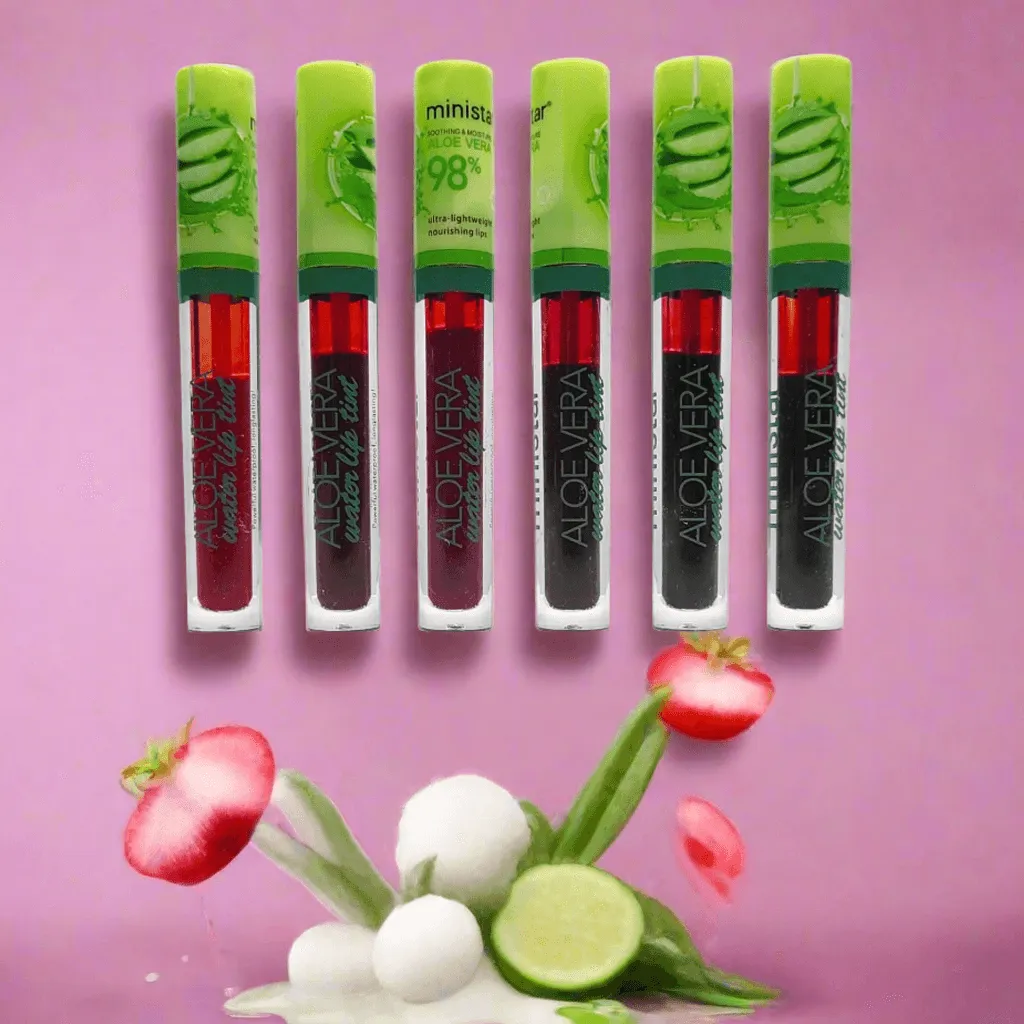 Ministar Aloe Vera Water Lip Tint - 8ml