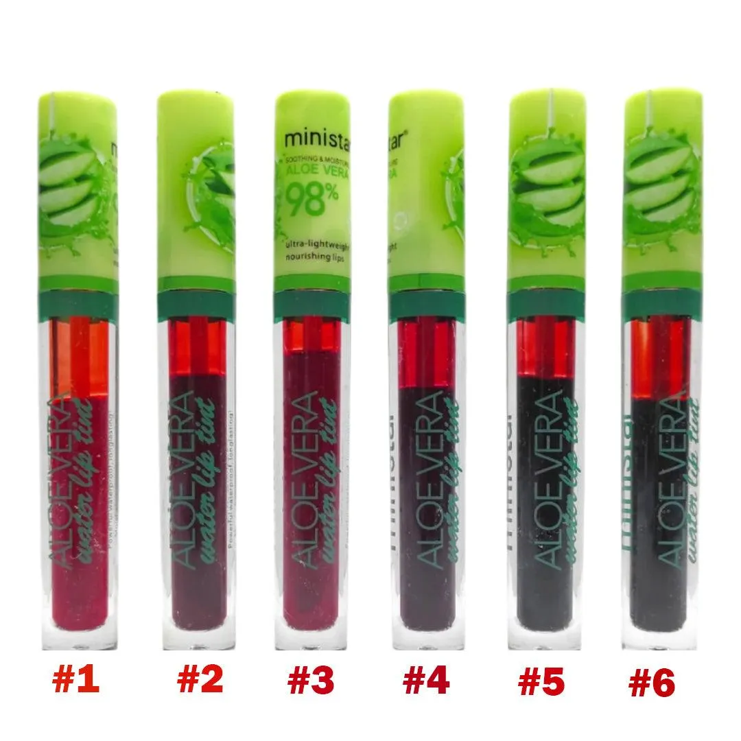 Ministar Aloe Vera Water Lip Tint - 8ml