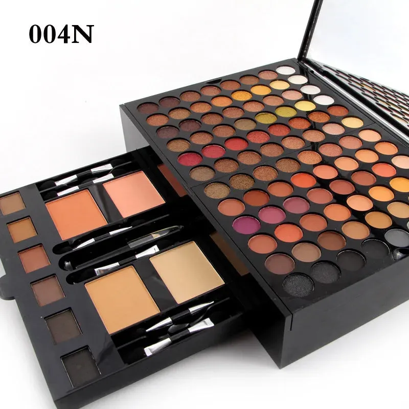 MISS ROSE 180-Color Professional Makeup Palette Case