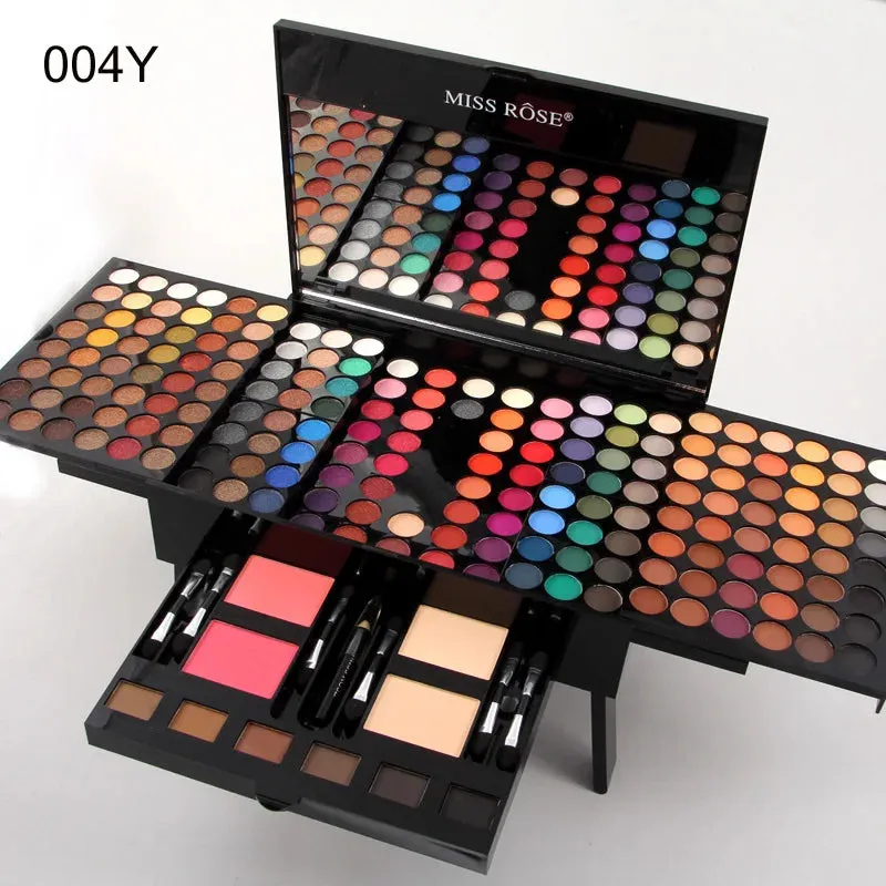 MISS ROSE 180-Color Professional Makeup Palette Case
