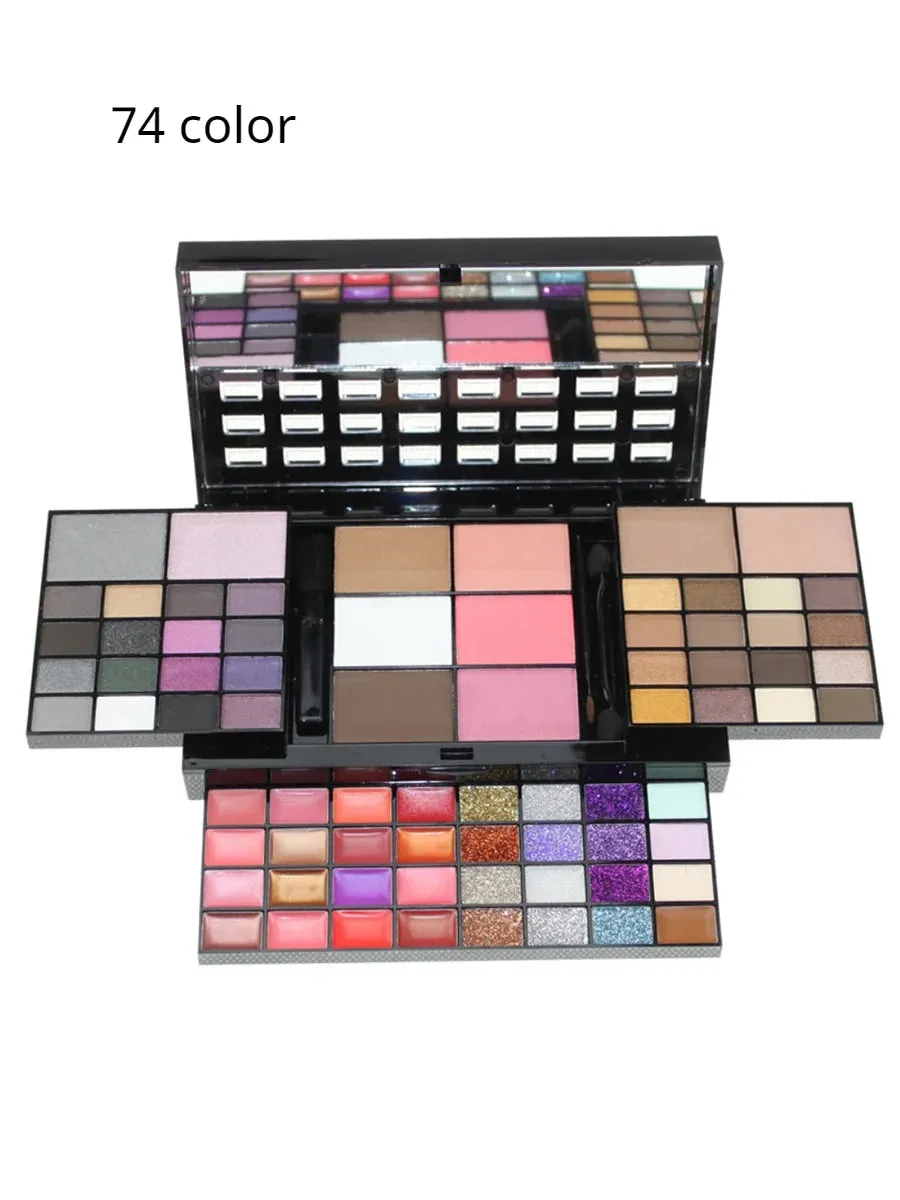MISS ROSE 180-Color Professional Makeup Palette Case