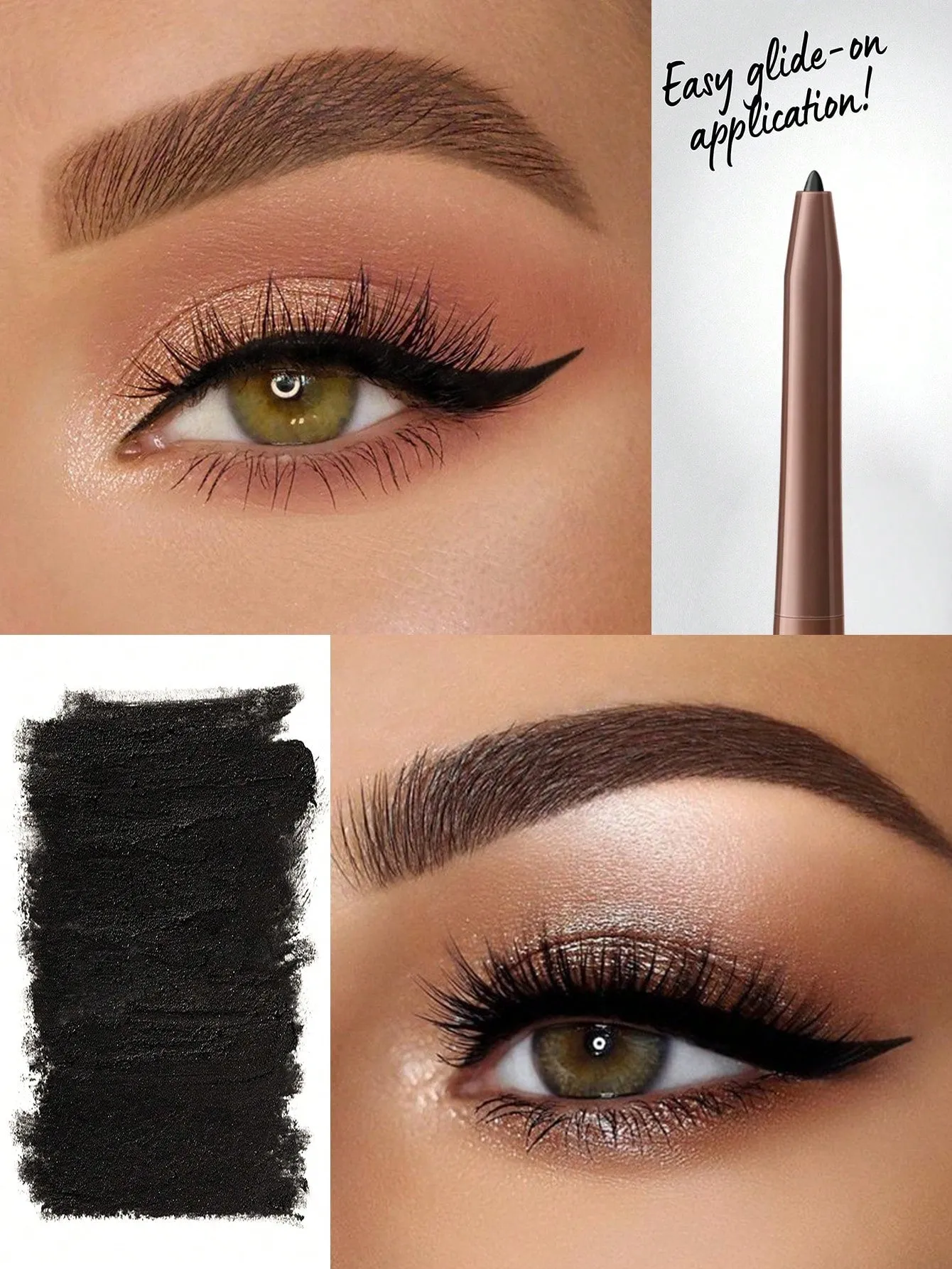 Misslyn CHOCOLATE EYE LINER LONG-LASTING, Creamy, Ultra-Pigmented & Waterproof, Creates Bold & Defined Lines, Vegan & Cruelty-Free
