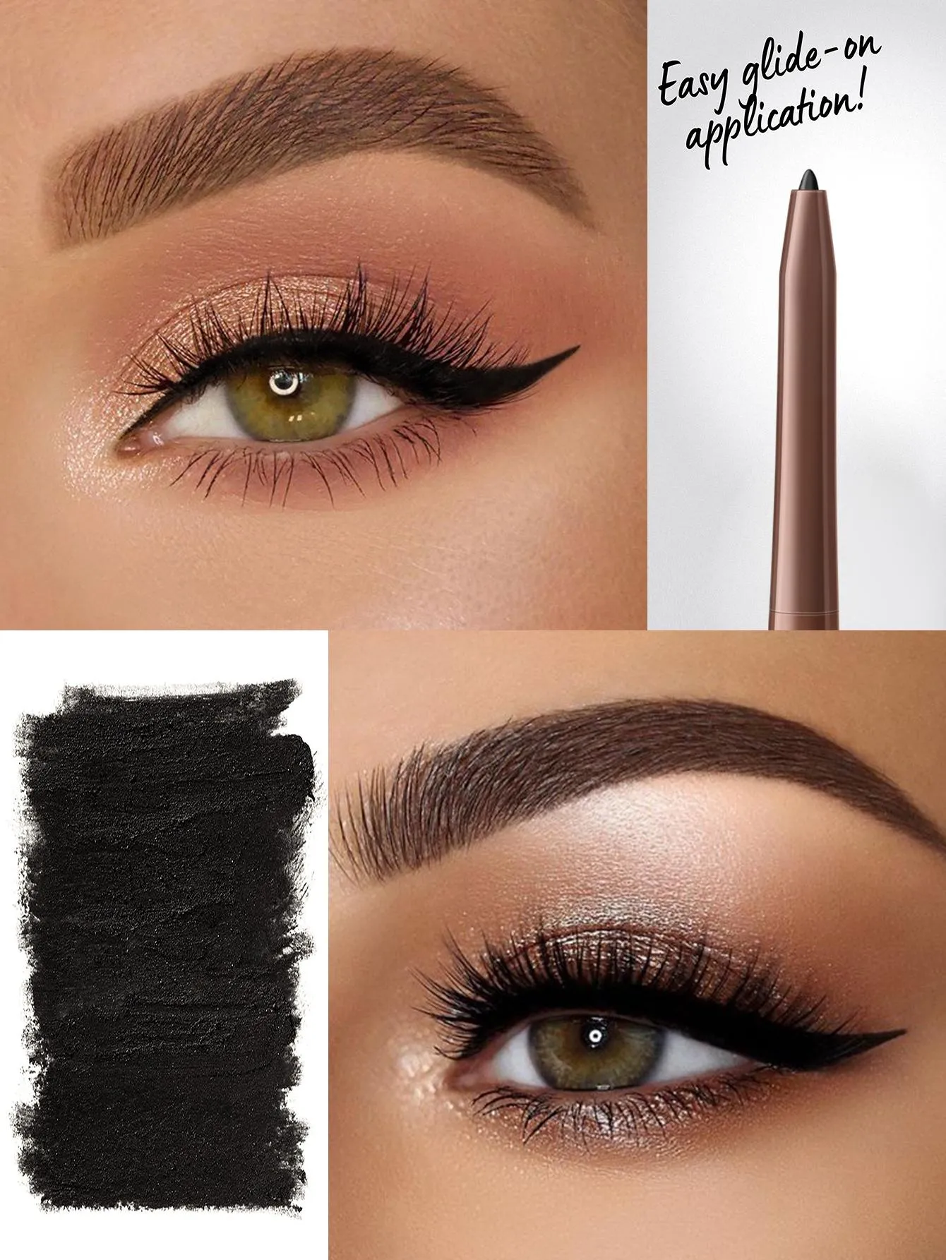 Misslyn CHOCOLATE EYE LINER LONG-LASTING, Creamy, Ultra-Pigmented & Waterproof, Creates Bold & Defined Lines, Vegan & Cruelty-Free