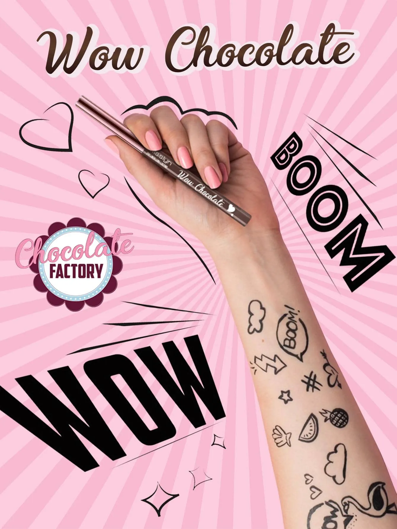 Misslyn CHOCOLATE EYE LINER LONG-LASTING, Creamy, Ultra-Pigmented & Waterproof, Creates Bold & Defined Lines, Vegan & Cruelty-Free