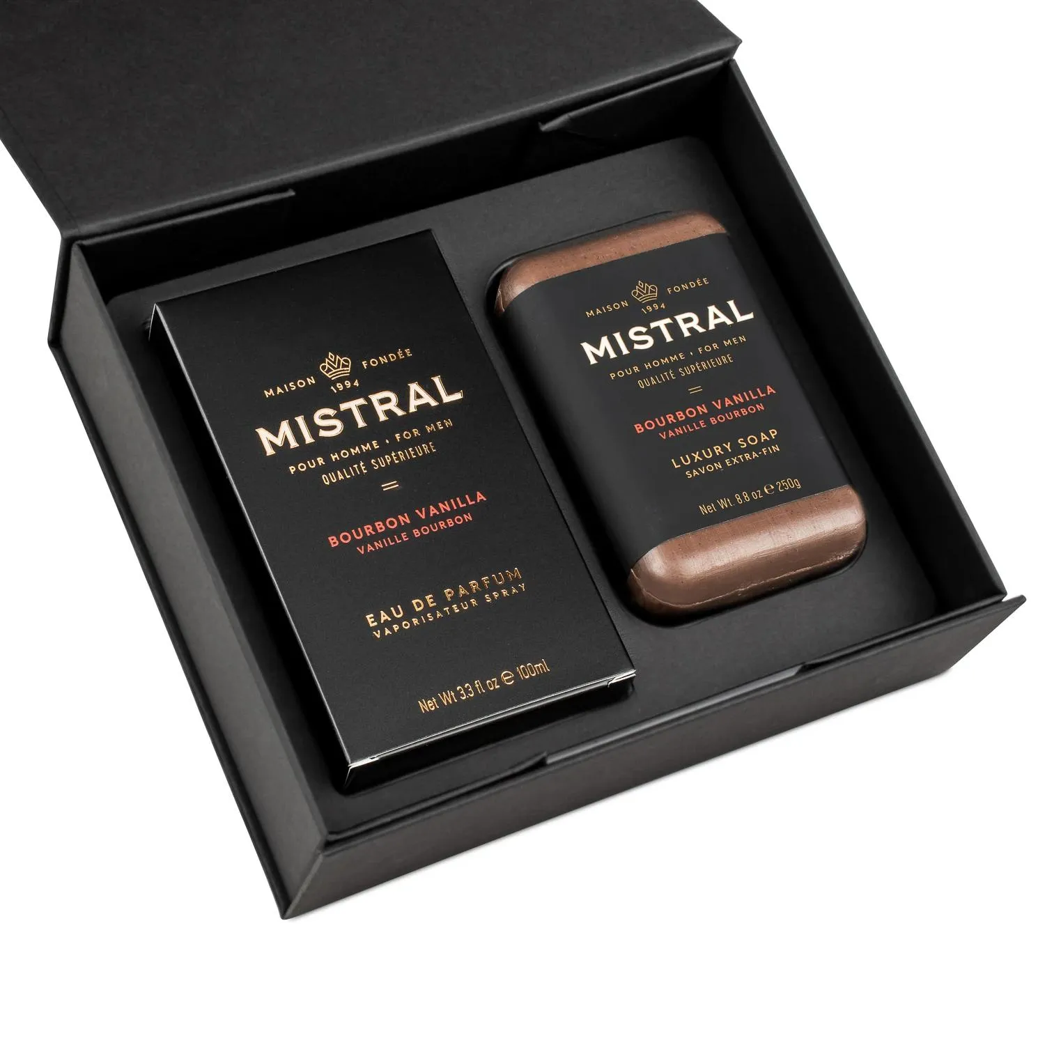 Mistral Men's Cologne & Bar Soap Gift Set