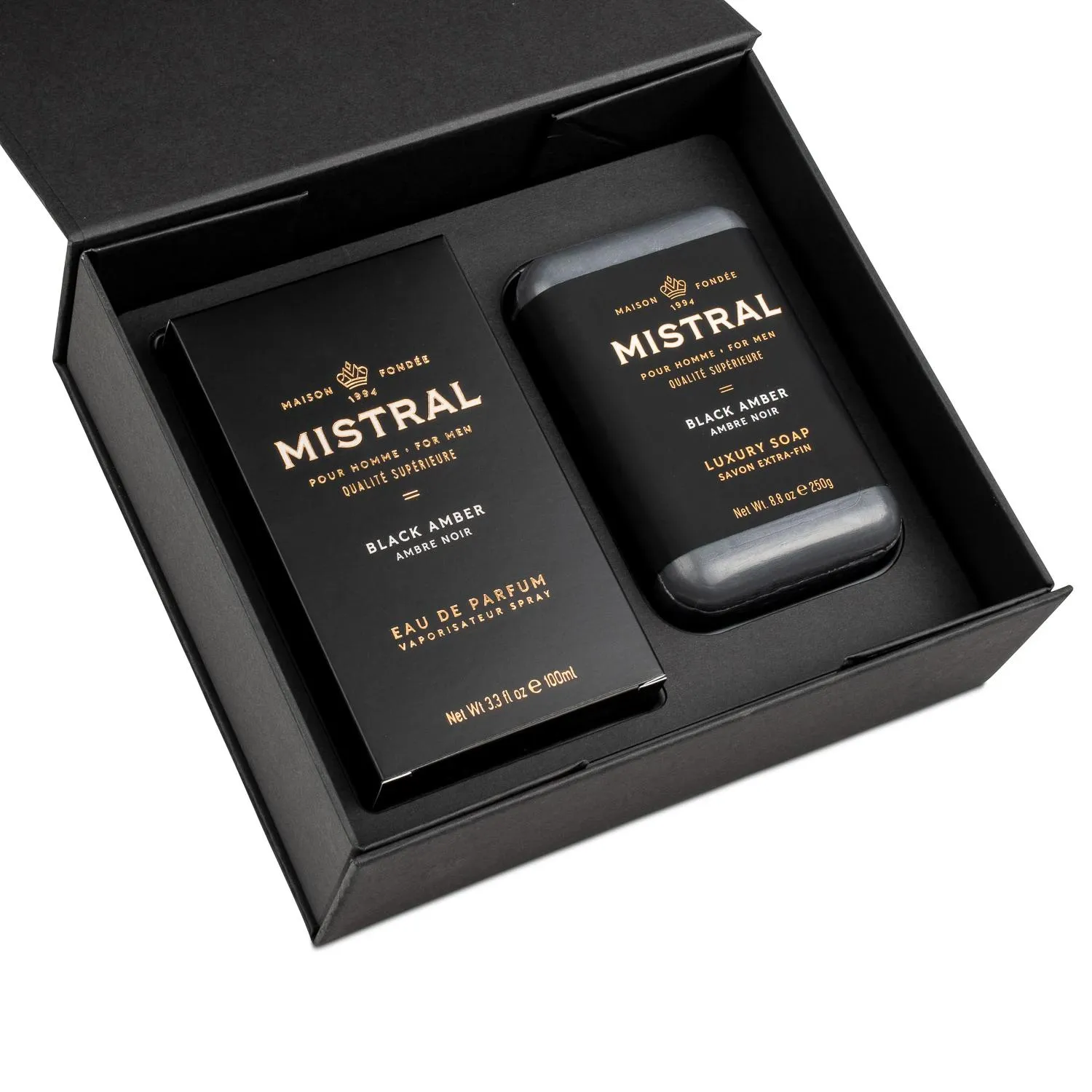 Mistral Men's Cologne & Bar Soap Gift Set