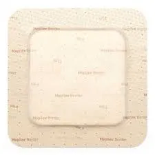 Molnlycke Health Care 595200 Mepilex Border Flex Foam Dressing with Adhesive - 3 inch x 3 inch, Box of 5 dressings