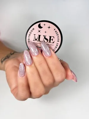 Moonlight Dusty Purple Reflective Builder Gel