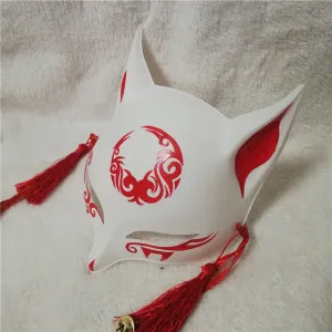 Moonlit Spirit Kitsune Mask