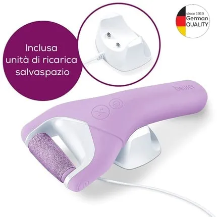 Mp 59 Waterproof electric callus remover with 2 speeds for wet and dry feet , Beurer