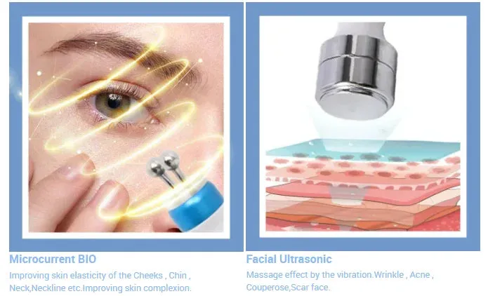 Multifunction Facial Clean / Lifting Skin Rejuvenation Oxygen Hydra Dermabrasion Skin Care Machine