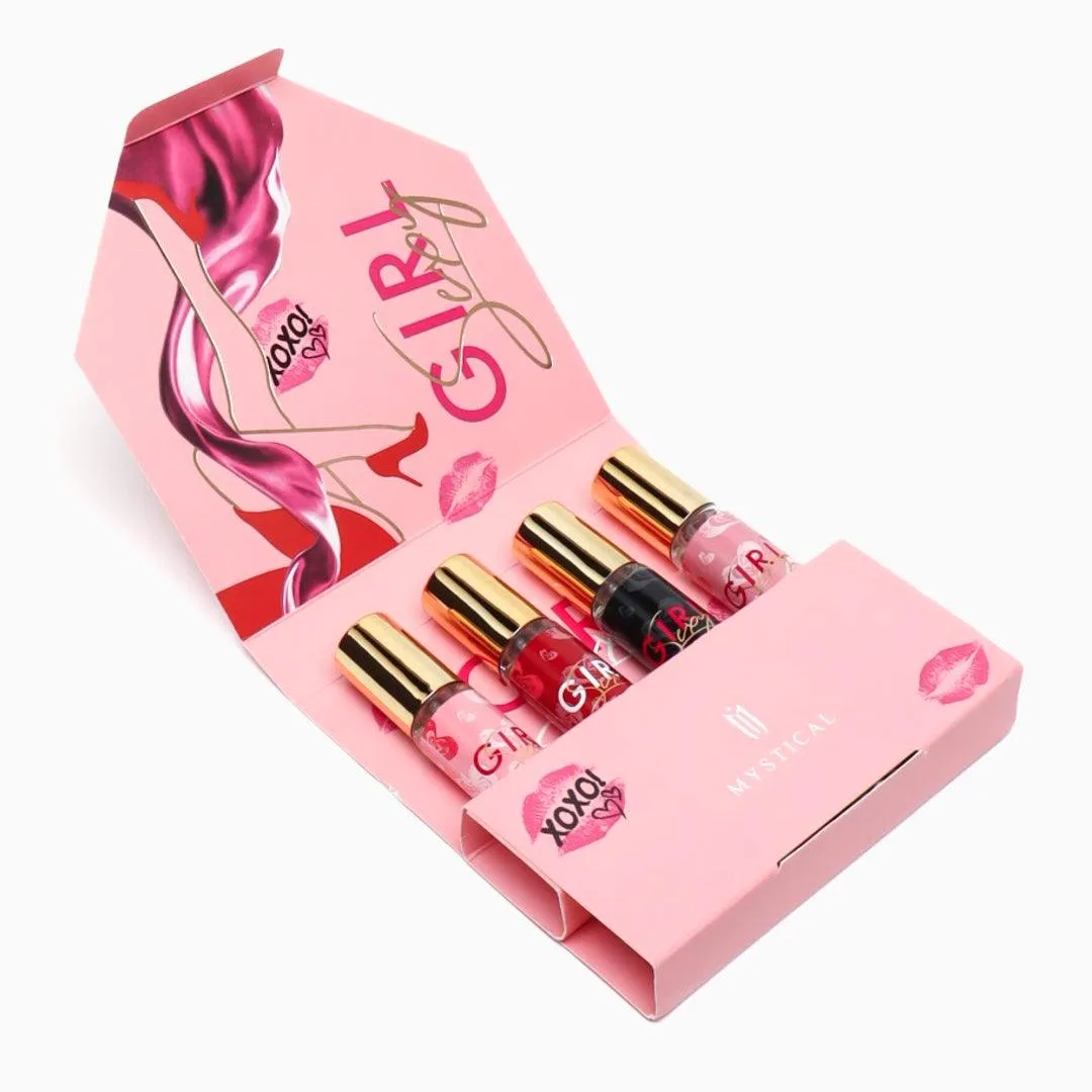Mystical Women's Perfume Gift Set Girl Sexy MT806 (20 ml × 4 Pcs)