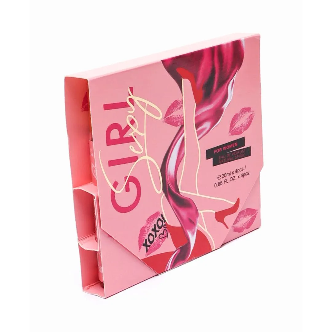 Mystical Women's Perfume Gift Set Girl Sexy MT806 (20 ml × 4 Pcs)