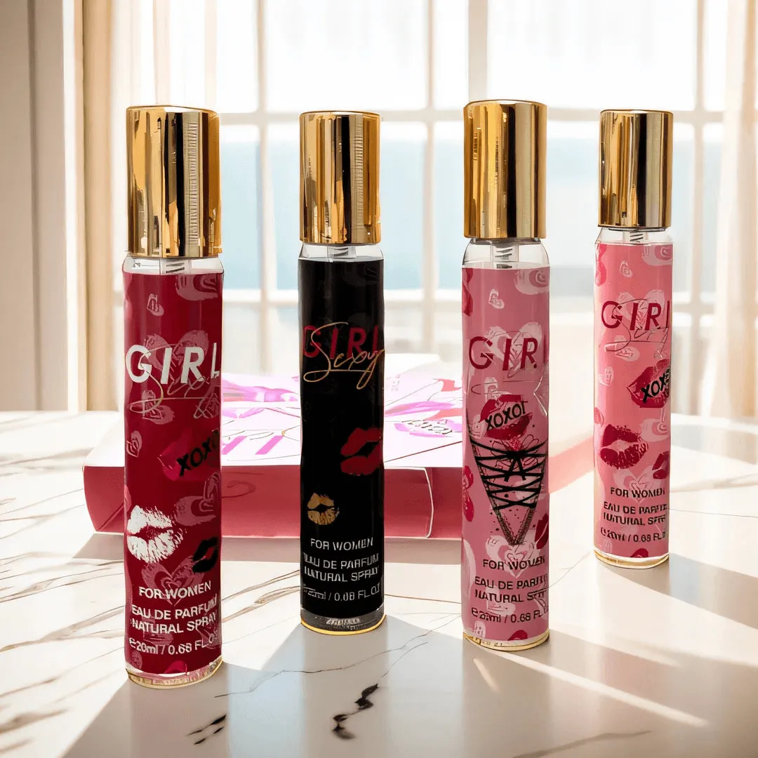 Mystical Women's Perfume Gift Set Girl Sexy MT806 (20 ml × 4 Pcs)