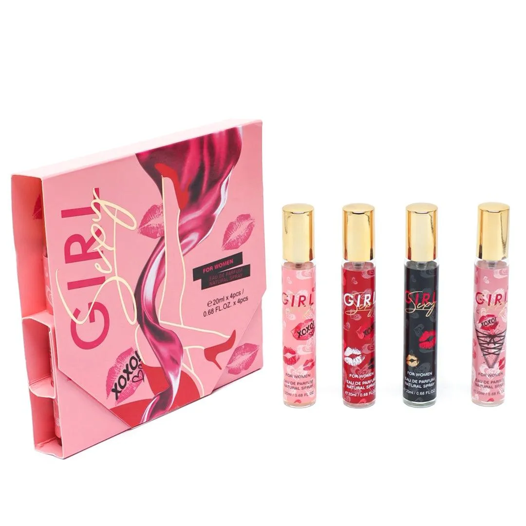Mystical Women's Perfume Gift Set Girl Sexy MT806 (20 ml × 4 Pcs)