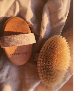 Natural Body Brush | Dry Brush  vegan and plastic-free