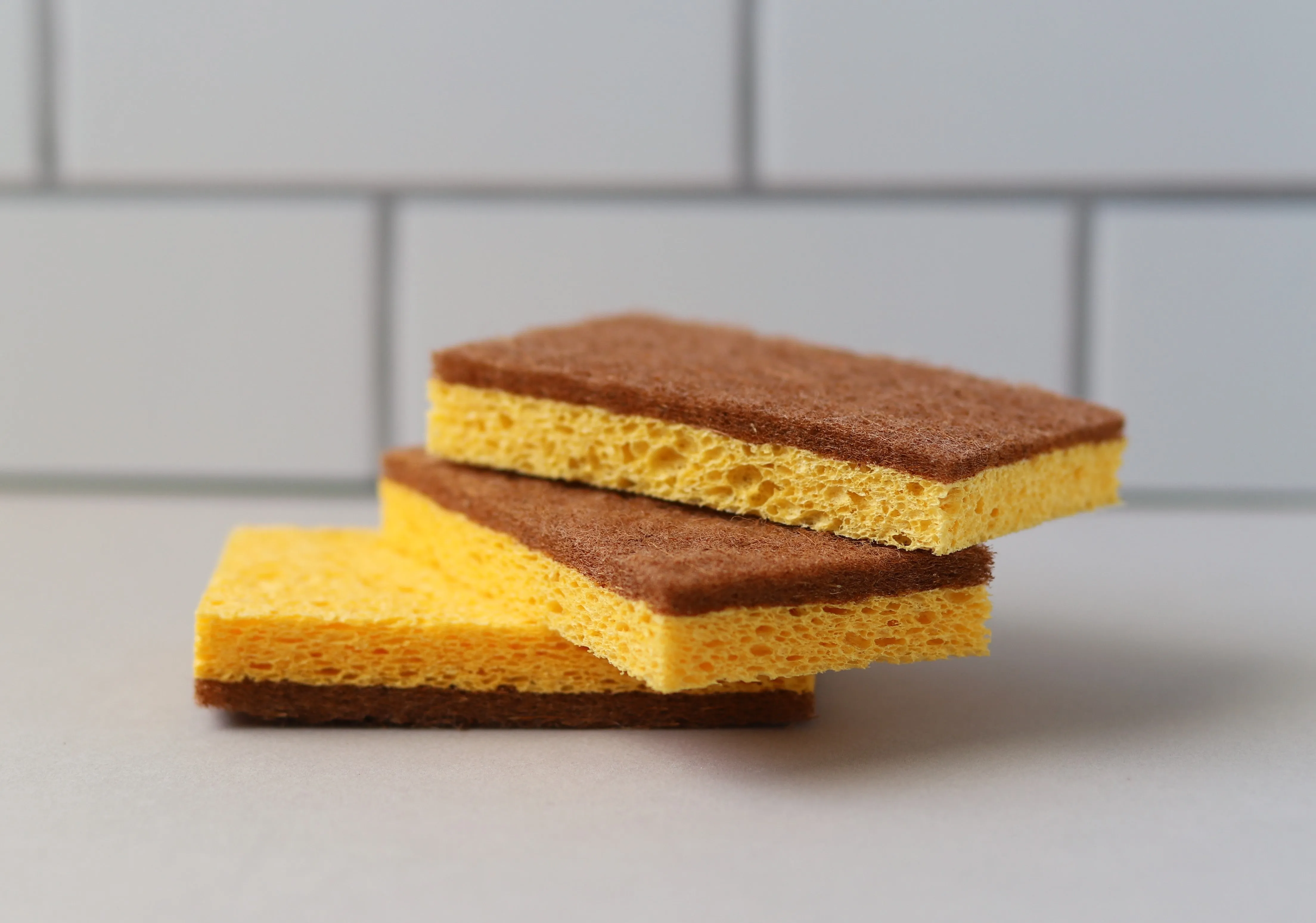 Natural Coconut Cellulose Cleaning Scrubber Sponge
