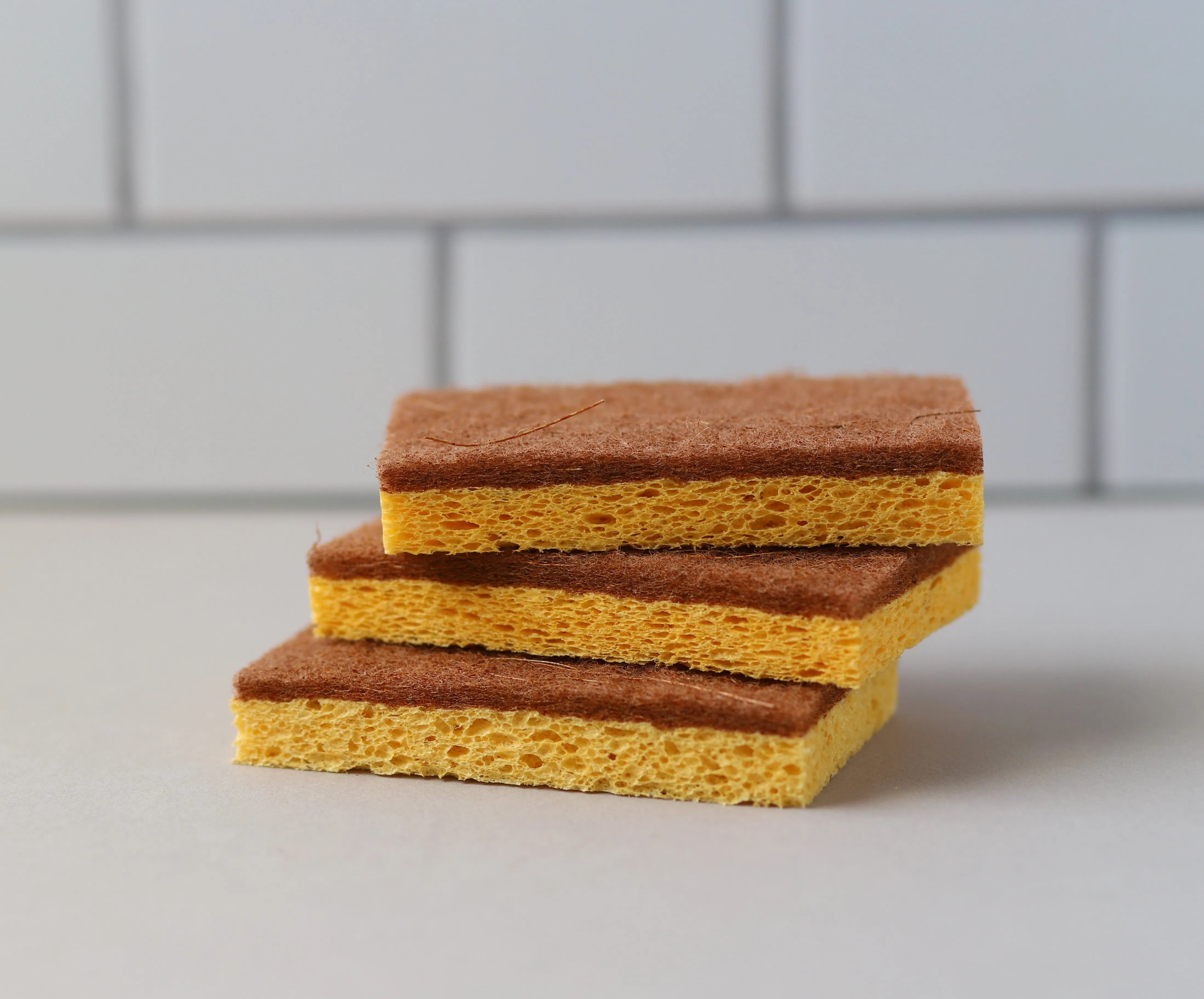 Natural Coconut Cellulose Cleaning Scrubber Sponge