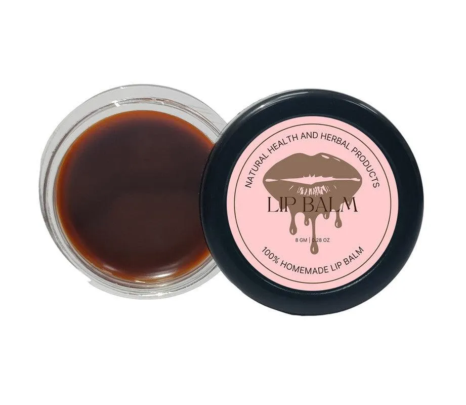 Natural Health and Herbal products Juicy Chocolate Delight Lip Balm: Keep Your Lips Fresh & Hydrated Moisturization Soft Lips | 12 Hrs Miniaturization | Long Lasting | Romantic Lips |Kissable Lips- 8g