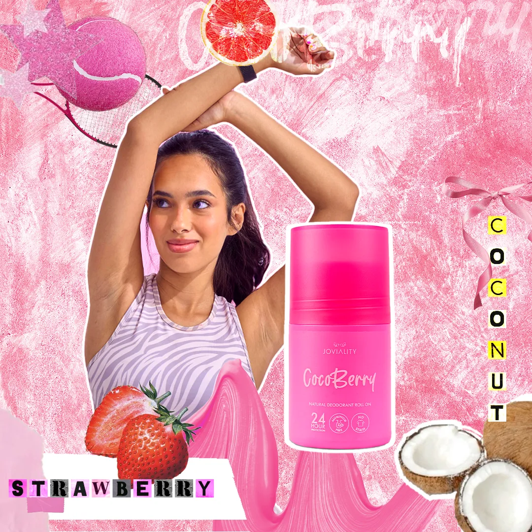Natural Roll On Deodorant - CocoBerry
