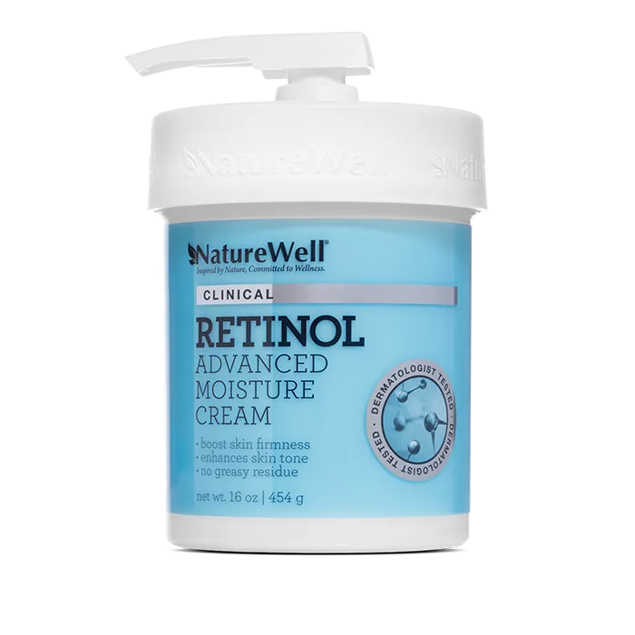 NATUREWELL RETINOL ADVANCED MOISTURE CREAM 16oz