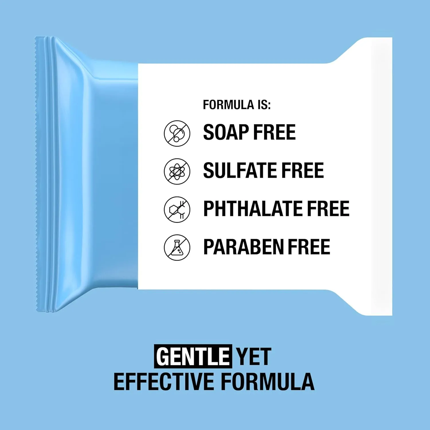Neutrogena Makeup Remover Wipes, Gentle on the Eye Area, Ultra-Soft Cleansing Facial Towelettes, 25 ct