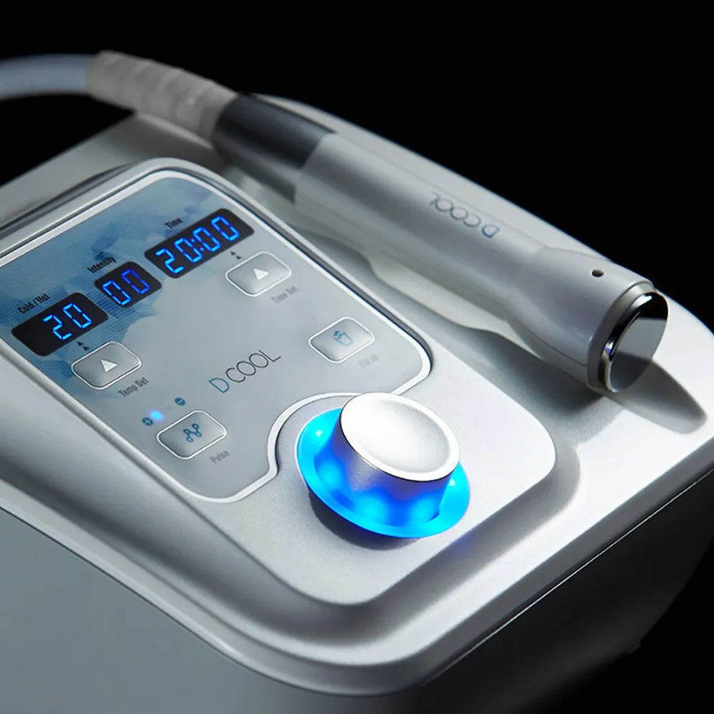 New Sliming DCOOL Portable Cool Hot EMS For Skin Tightening Anti Puffiness Electroporation Facial Machine Beauty Device