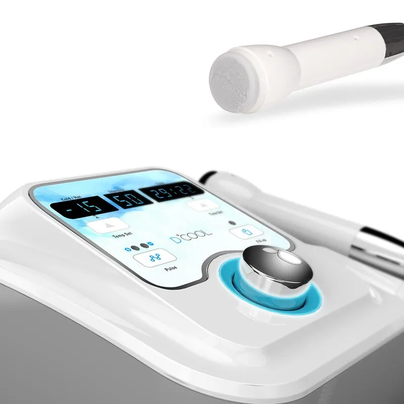 New Sliming DCOOL Portable Cool Hot EMS For Skin Tightening Anti Puffiness Electroporation Facial Machine Beauty Device