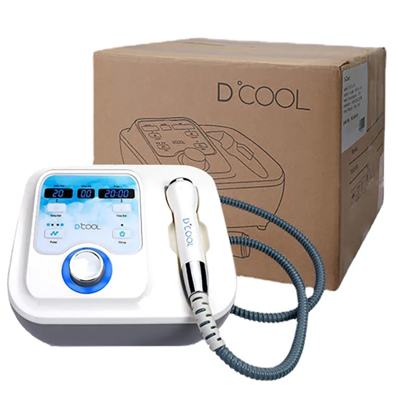 New Sliming DCOOL Portable Cool Hot EMS For Skin Tightening Anti Puffiness Electroporation Facial Machine Beauty Device