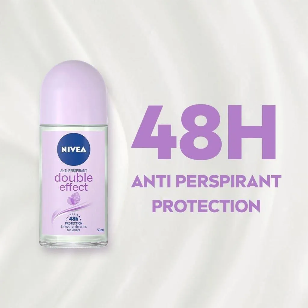 Nivea Double Effect Deodorant Roll On - 50ml