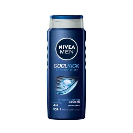 Nivea Men Cool Kick Shower Gel 500ml