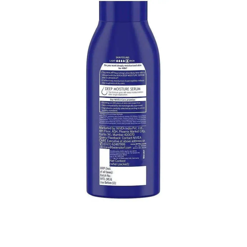 Nivea Nourishing Body Milk Lotion Deep Moisture Serum- 400ml