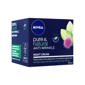 Nivea Pure & Natural Anti Wrinkle Night Cream 50ml