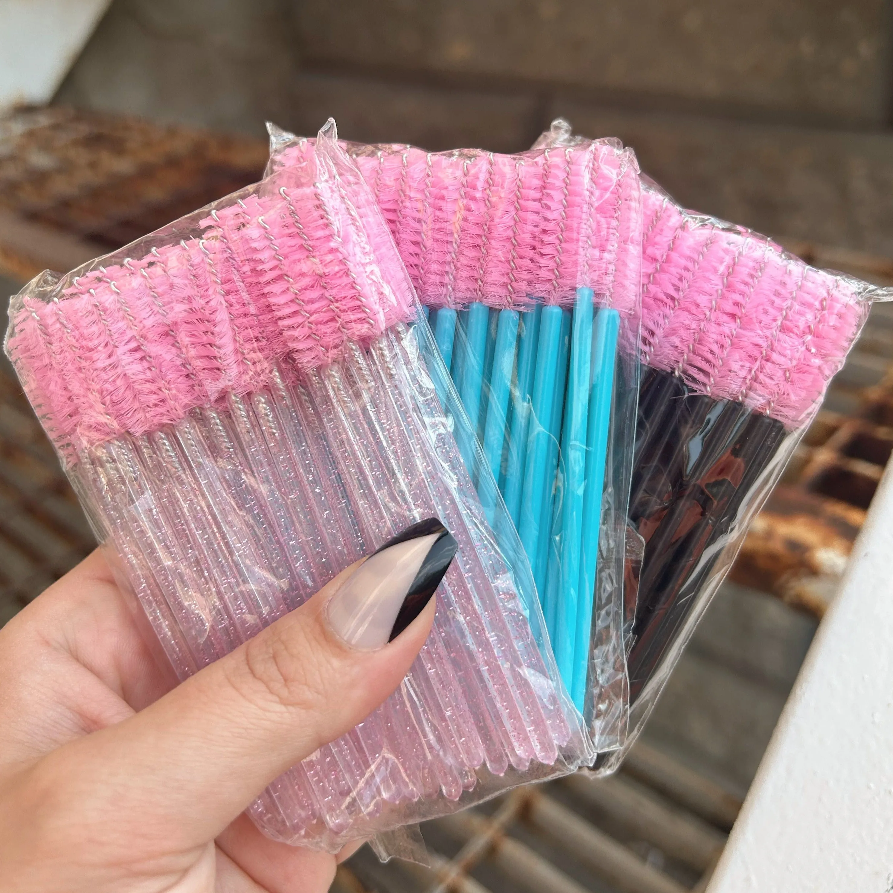 Nylon Lash Brush Wands