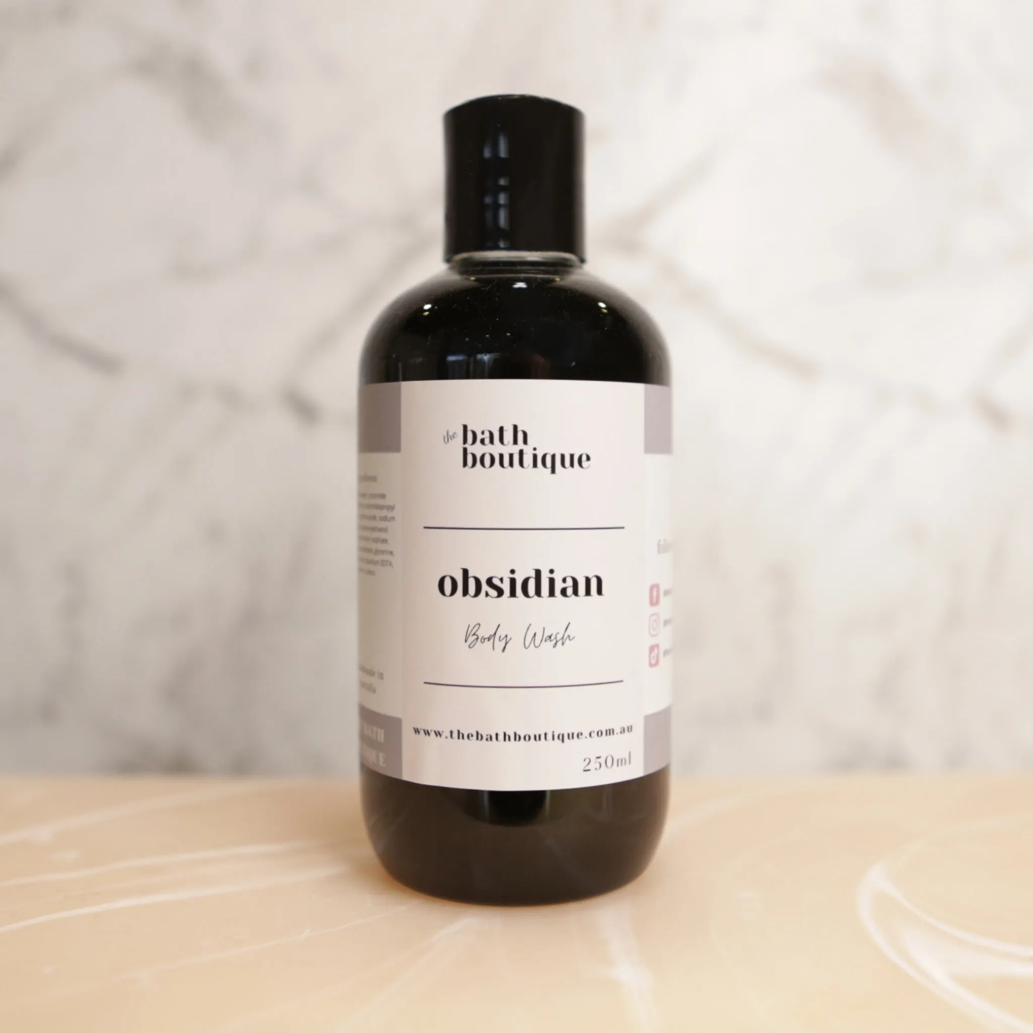 obsidian body wash