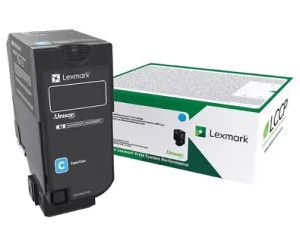 OEM Lexmark 74C1SC0 Cyan Toner Cartridge for CS720, CS725, CX725 [7,000 Pages]