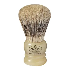 Omega Bristle Mix (Boar Bristle & Badger) Shaving Brush