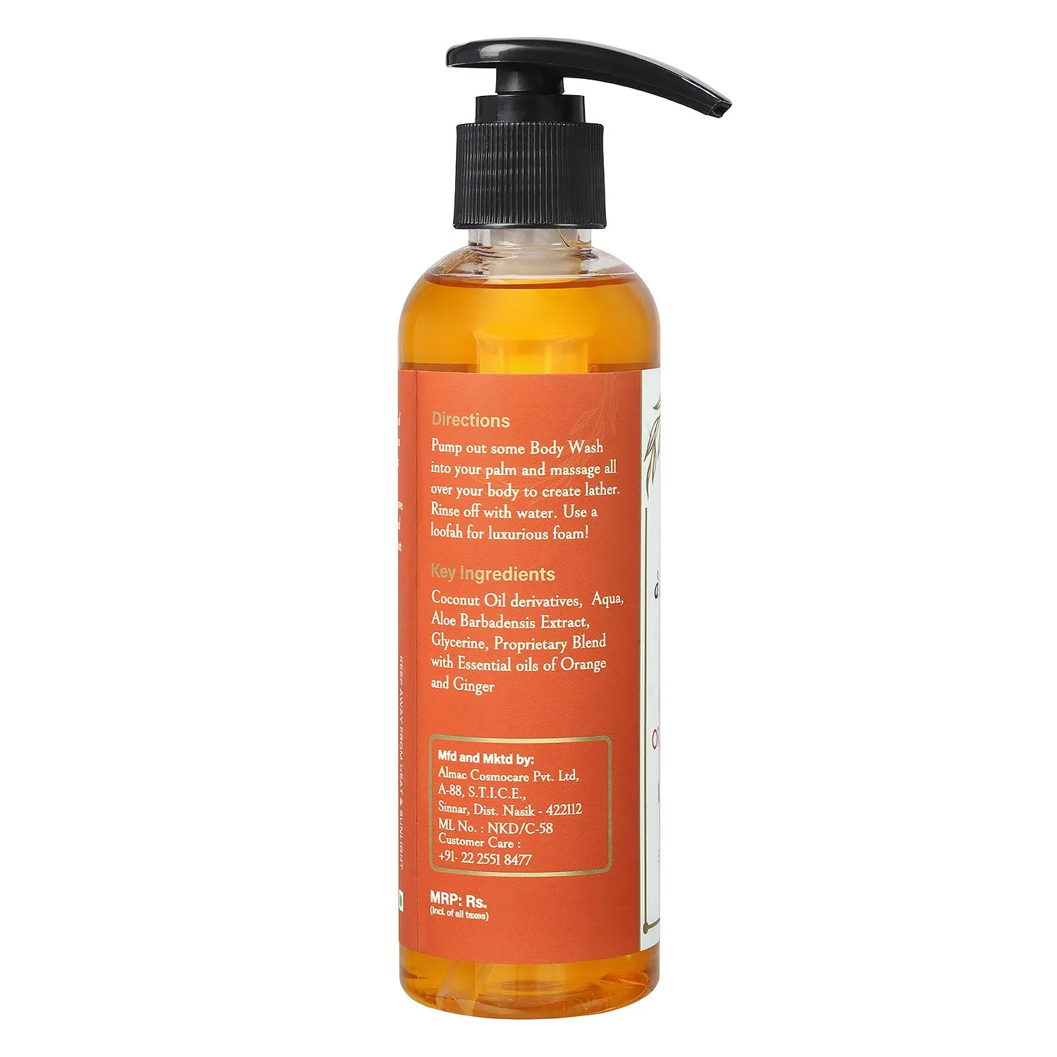 Orange & Ginger Body Wash