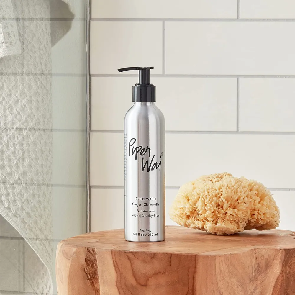Organic Chamomile and Ginger Natural Body Wash