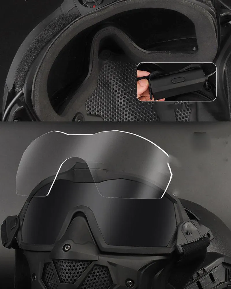 Outdoor Anti-fog Tactical Mask