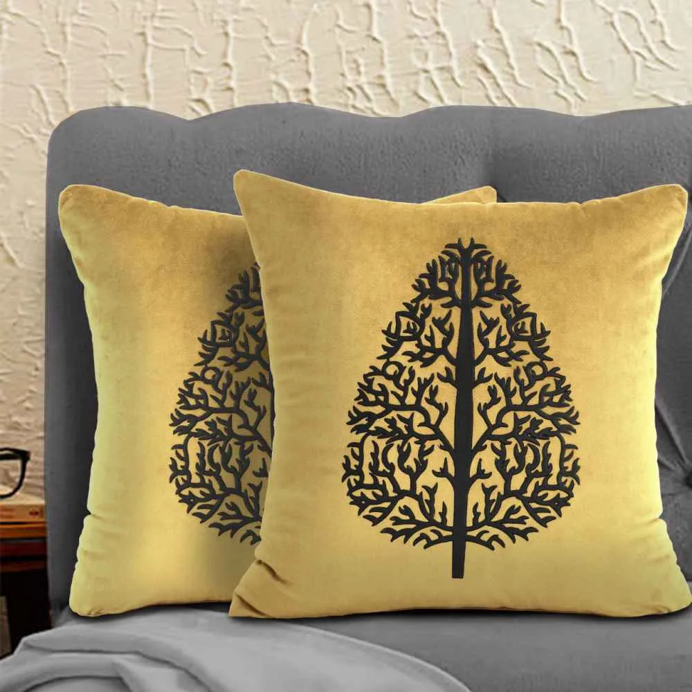 Pair Of Luxury Cushion Cover-00136
